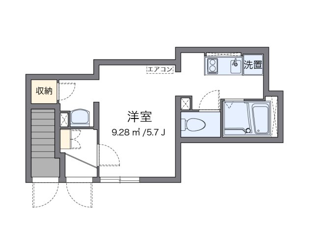 代表的な間取のため実際の間取とは異なる場合があります