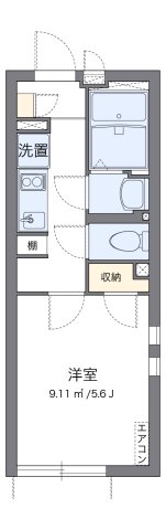 代表的な間取のため実際の間取とは異なる場合があります
