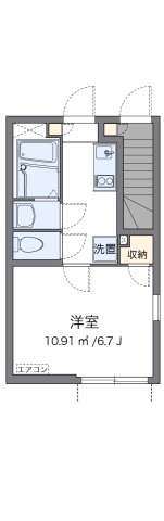代表的な間取のため実際の間取とは異なる場合があります