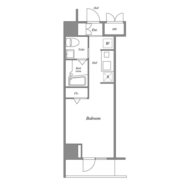 室内洗濯機置場