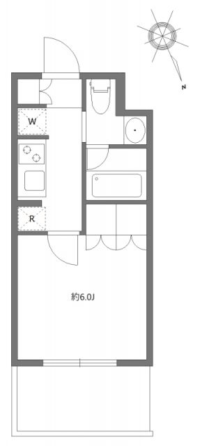 4階の間取り図