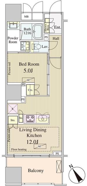 7階の間取り図