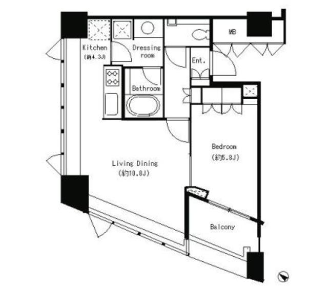 7階の間取り図