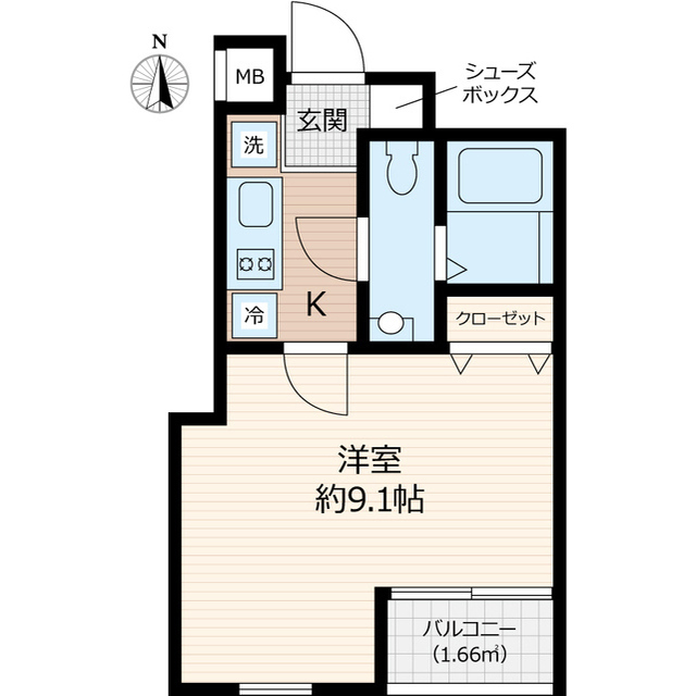 3階の間取り図