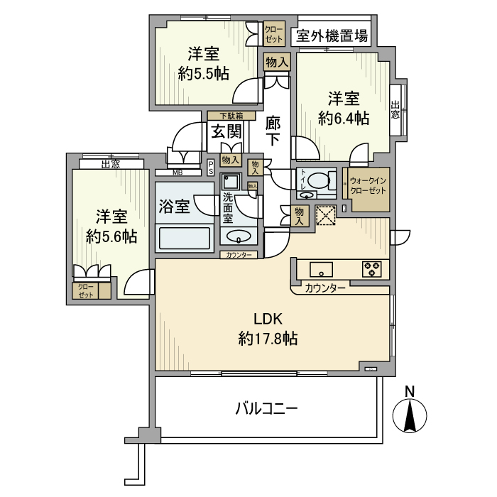 間取図