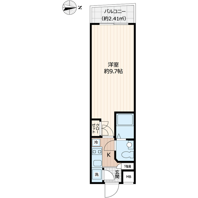 3階の間取り図