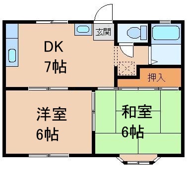 1階の間取り図