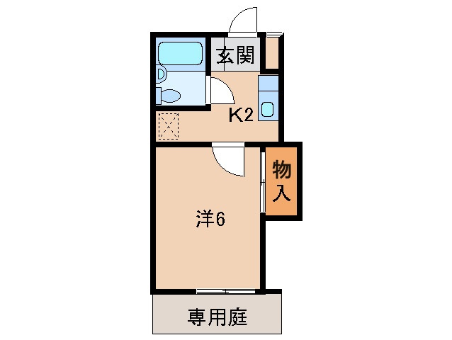 1階の間取り図