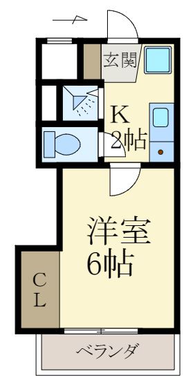 1階の間取り図