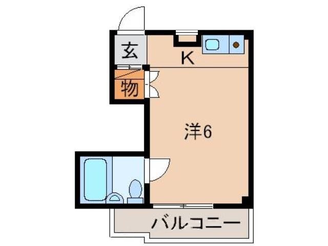 1階の間取り図