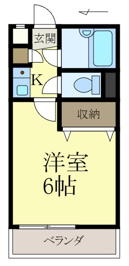 3階の間取り図