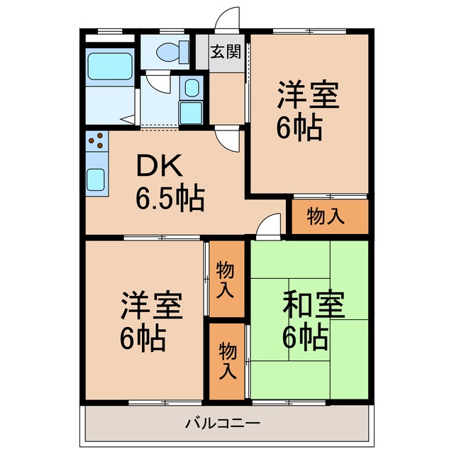 5階の間取り図