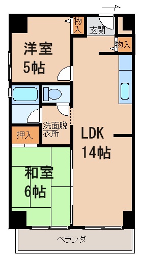 3階の間取り図