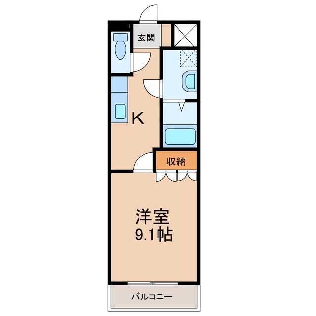 1階の間取り図