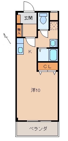 1階の間取り図