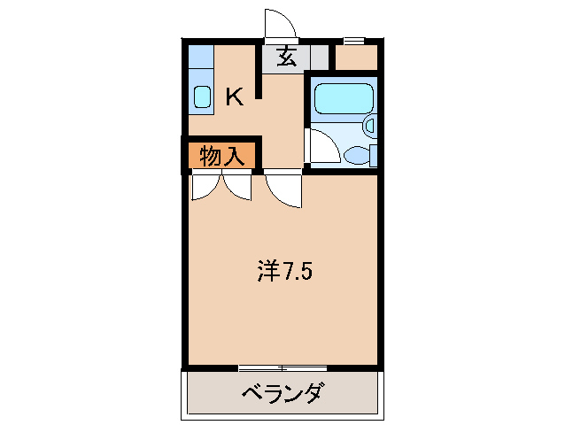 3階の間取り図