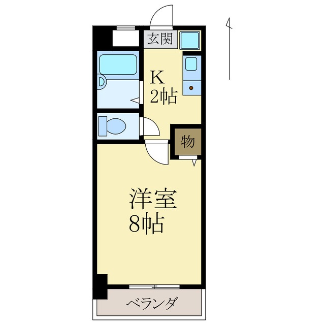 1階の間取り図