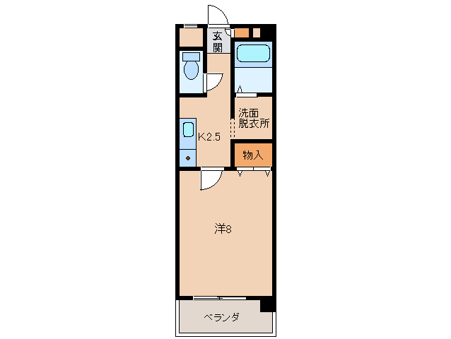 3階の間取り図