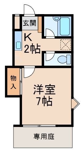 1階の間取り図