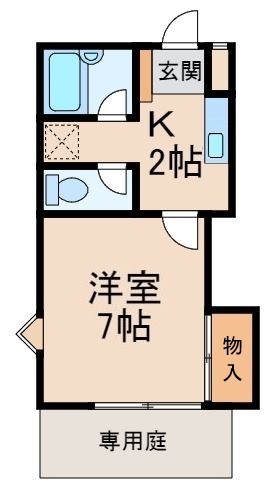 1階の間取り図