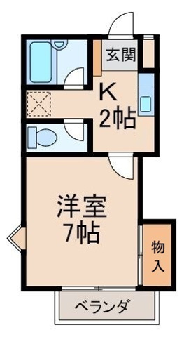 2階の間取り図