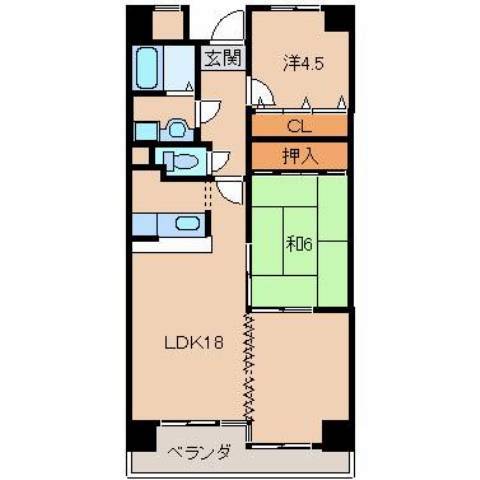7階の間取り図