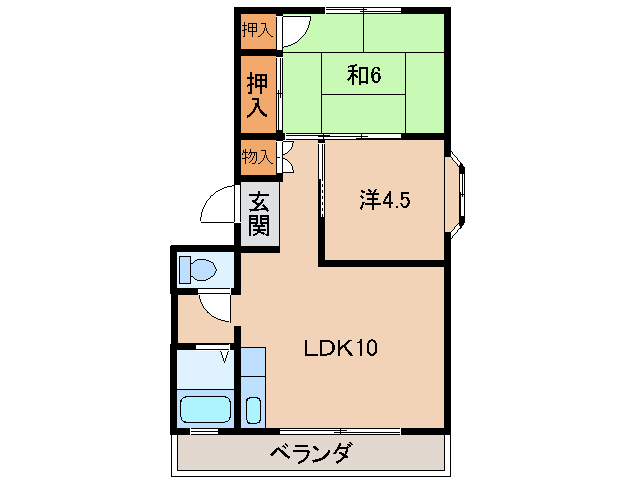 3階の間取り図