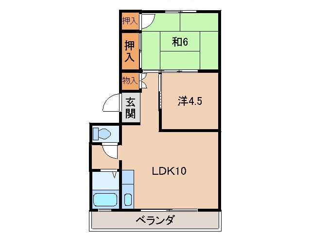 3階の間取り図