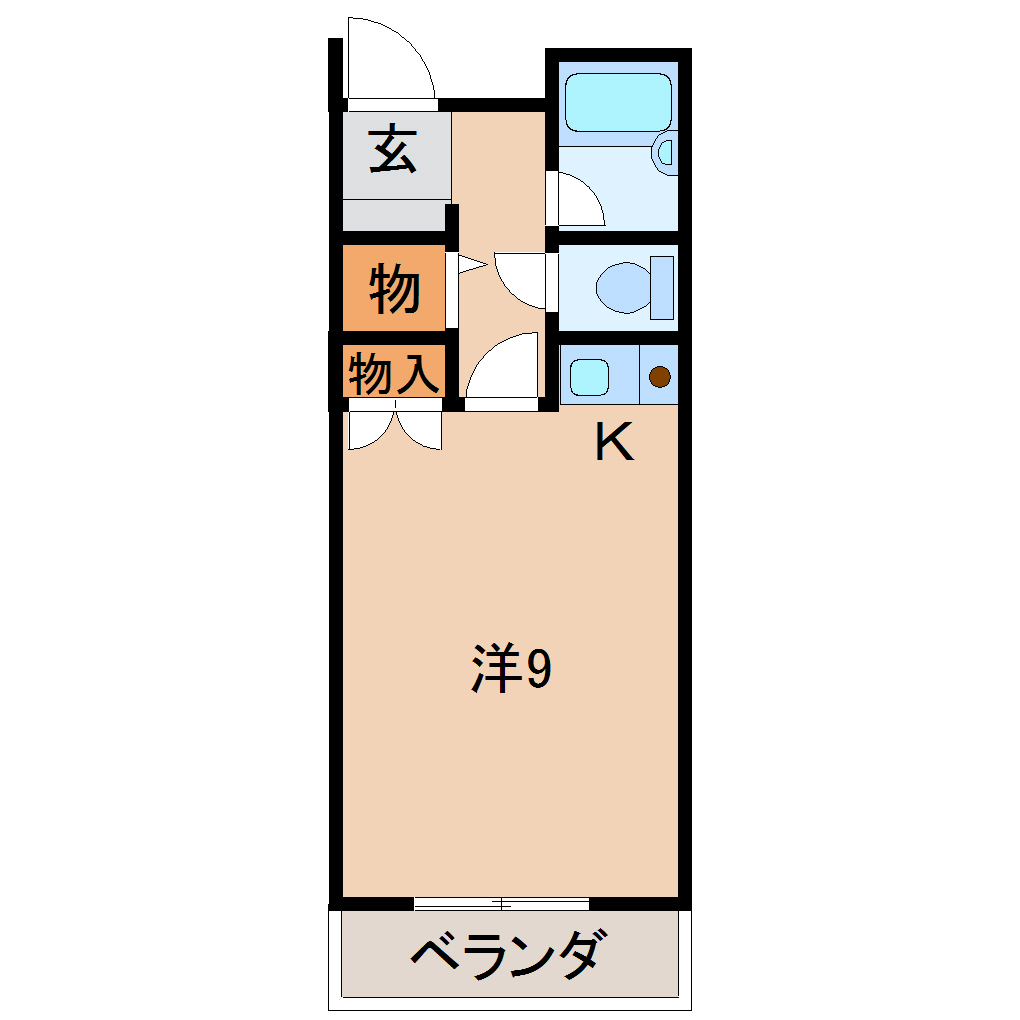 1階の間取り図