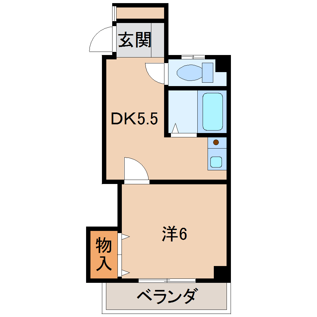 7階の間取り図
