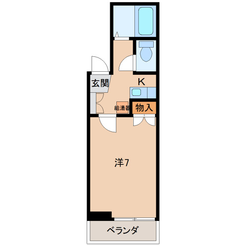 6階の間取り図