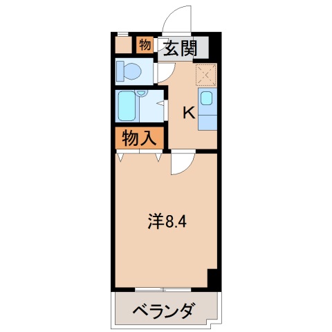 6階の間取り図