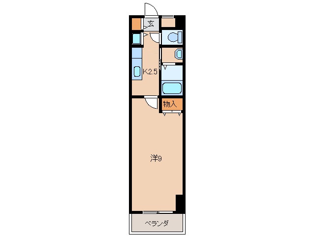 3階の間取り図