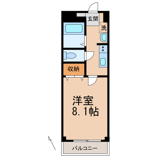 1階の間取り図