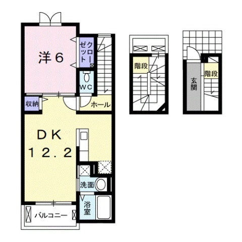 3階の間取り図