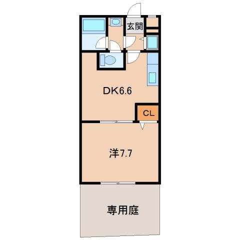 1階の間取り図