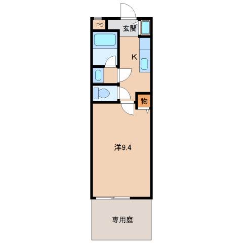 1階の間取り図