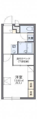 2階の間取り図