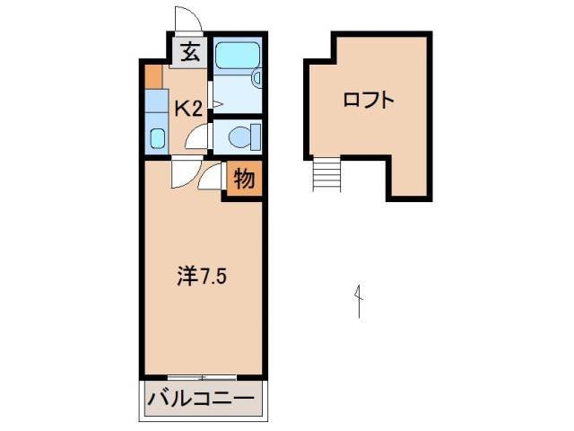 3階の間取り図