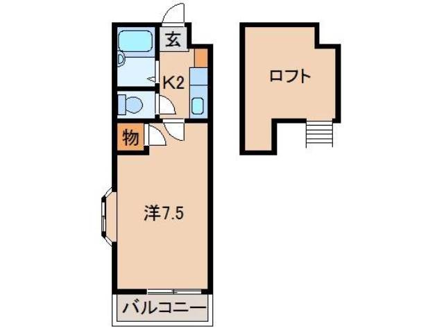 4階の間取り図