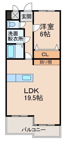 5階の間取り図