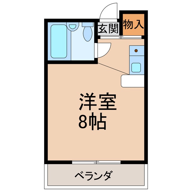 2階の間取り図