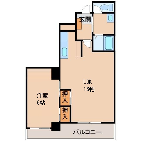 7階の間取り図