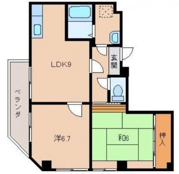 7階の間取り図