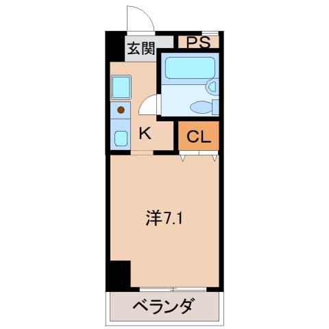 5階の間取り図