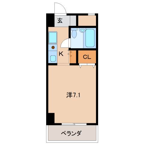 6階の間取り図