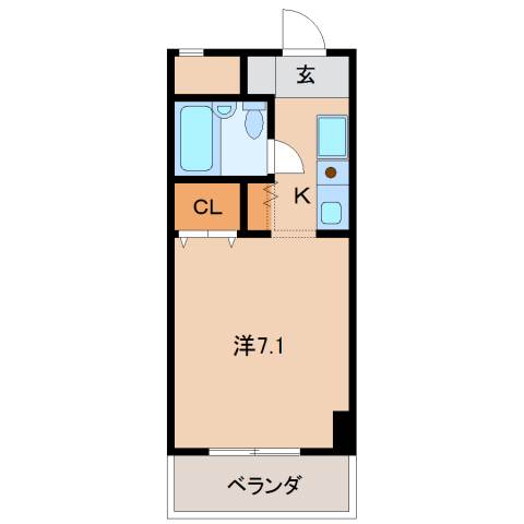 5階の間取り図