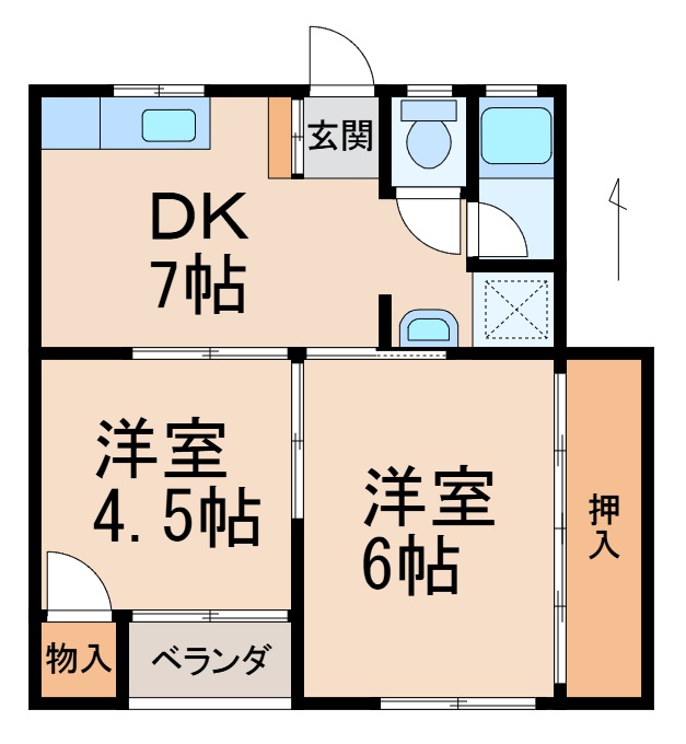 3階の間取り図