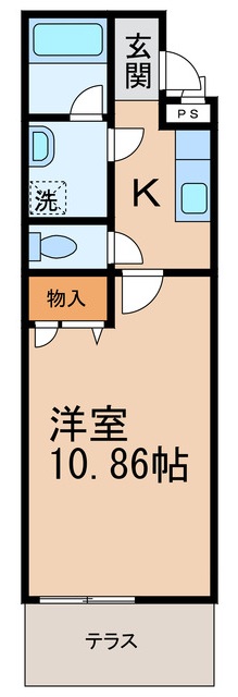 1階の間取り図
