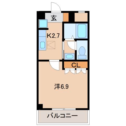 1階の間取り図